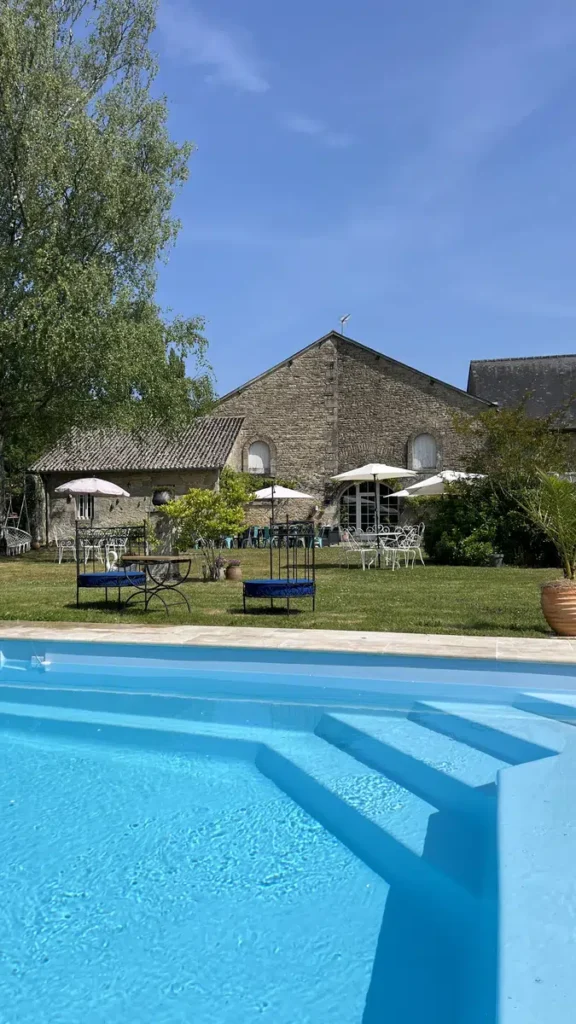 Piscine privée 8×4m